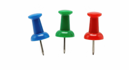  Colorful Plastic Pushpins
