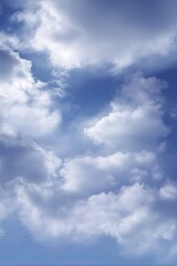 Obraz premium Cloudy sky, soft, diffused light