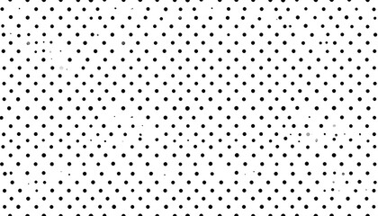 Monochrome polka dot pattern background for a modern and minimalist design