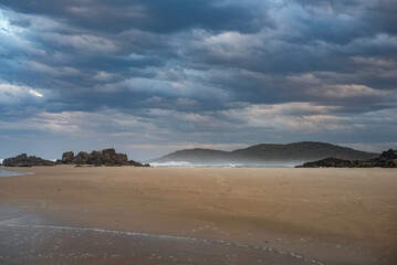 Sunset over Delicate Nobby Beach