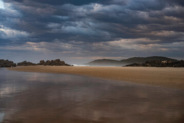 Sunset over Delicate Nobby Beach