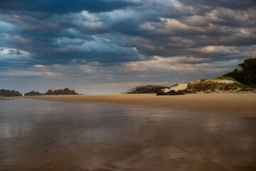 Sunset over Delicate Nobby Beach