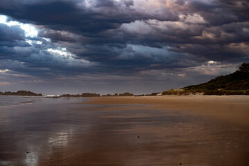 Sunset over Delicate Nobby Beach