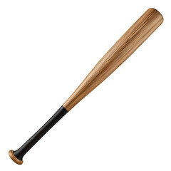 Wooden Baseball Bat on white Background
