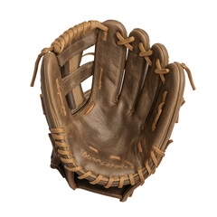 Vintage Baseball Glove on white Background