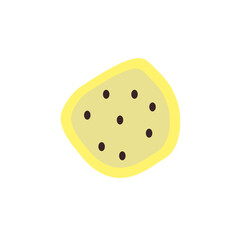 yellow pepper isolated on white