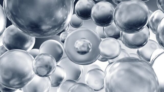 Skin cell melanin disappears, essence ball penetrates and activates cell regeneration, facial spots and wrinkles disappear, anti-wrinkle, anti-aging, laser beauty, skin care beauty, cosmetics ads, 3D.