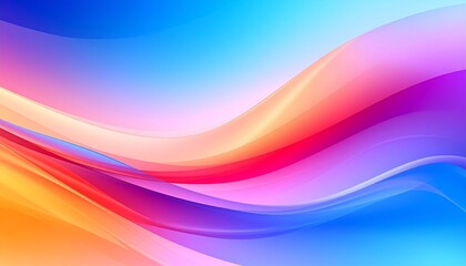 Abstract Colorful Wavy Background Design.