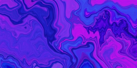 Fototapeta premium Abstract purple and blue swirling marble texture