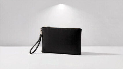 black leather wallet