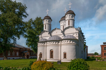 View of the Cathedral of the Position of the Robe of the Mother of God on the territory of the...