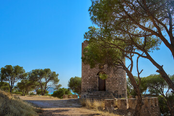 Old fortress in Ayvalik