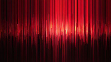 Abstract background featuring vertical lines in varying shades of red with a dark gradient effect