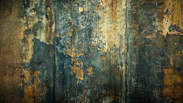 Abstract Texture of Weathered Metal Surface.