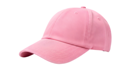 Stylish pink baseball cap for fashion accessory