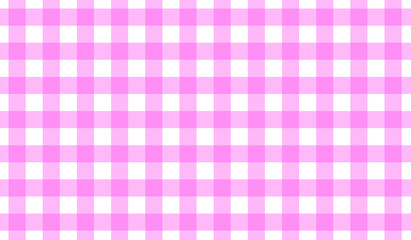 Aesthetic background of pink and white checkered pattern