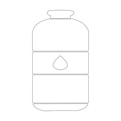 Water bottle icon