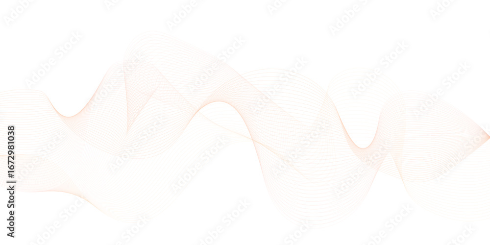 Poster abstract white and gray minimalistic striped background. modern futuristic pattern with infinity cur