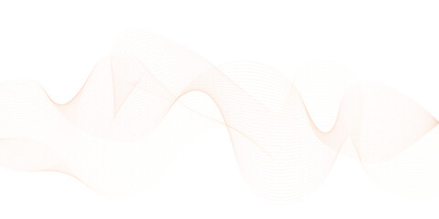 Abstract white and gray minimalistic striped background. Modern futuristic pattern with infinity curve wavy lines. 