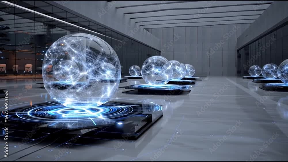 Aufkleber agentic ai autonomous innovation. ai agent innovation. intelligent automation smart system. futurist