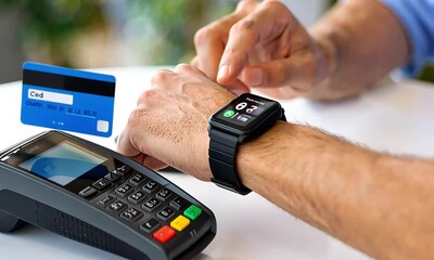 Smartwatch payment technology modern payment method - Powered by Adobe