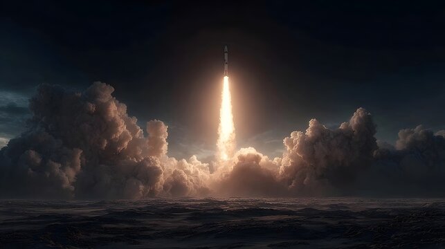 Rocket Launching into Darkness