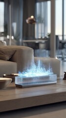 A table with a laptop and a laptop on it