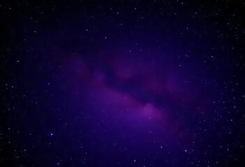 Obraz premium Deep purple night sky filled with vibrant, twinkling stars, sky, backdrop