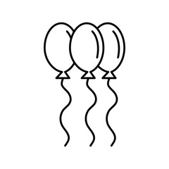 Party vector logo set collection for web and app on white background..eps