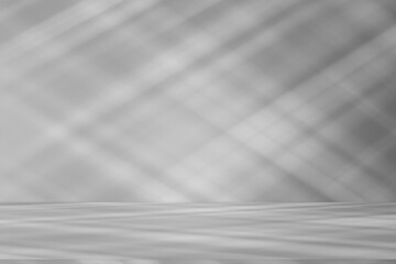 Wall interior background, studio and backdrops show products.with shadow from window color white and grey. background for text insertion and presentation product	