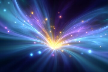 Fototapeta premium Fantasy magic energy in sky