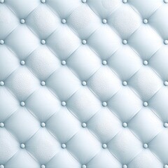 Light-blue tufted upholstery