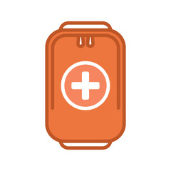 first aid kit icon vector design template elegant style