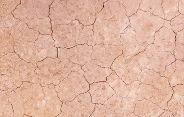 The ground has cracks in the top view for the background