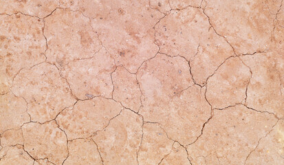 The ground has cracks in the top view for the background