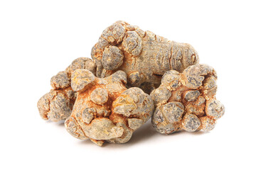 Panax Pseudoginseng Roots Wenshan Traditional Chinese Medicine Herb White Background