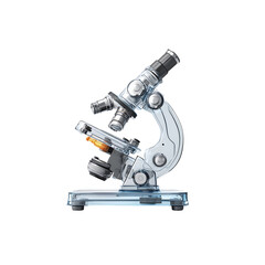 Sleek microscope ready for cutting edge science research and medical breakthroughs in the lab