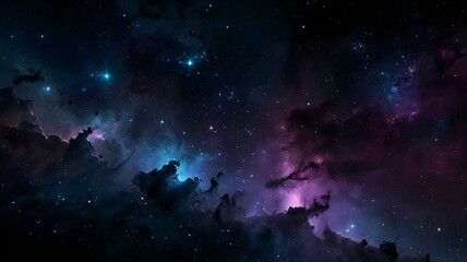 Fototapeta premium Starry Spiral Galaxy Formation with Cosmic Energy and Galactic Glow.