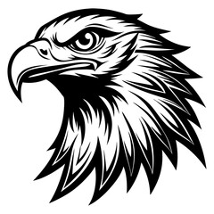 Obraz premium eagle head vector