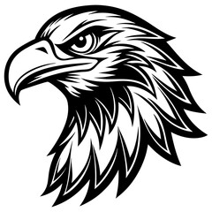 eagle head vector