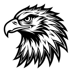 Obraz premium eagle head vector