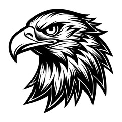 Obraz premium eagle head vector
