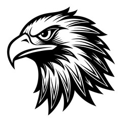 Obraz premium eagle head vector