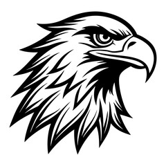 eagle head vector