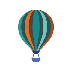 Fototapeta premium gradient balloon logo vector illustration