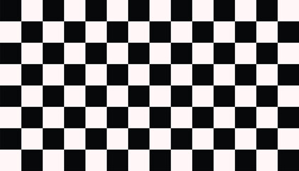 Fototapeta premium checkerboard icon vector on white background. pattern, texture, black, white, checkered, geometric, design, background, abstract, chessboard, square, tile, surface, symbol.