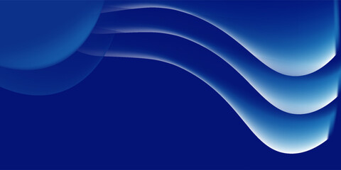Abstract blue color background. Dynamic shapes composition. Eps10 vector