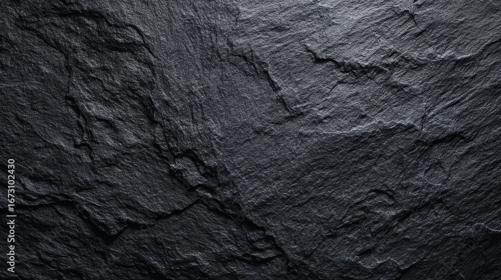 Poster black slate background with high-resolution ultra-realistic texture, elegant and minimal design, cre