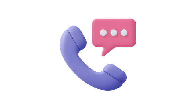 Get in touch icon with a speech bubble for online support services