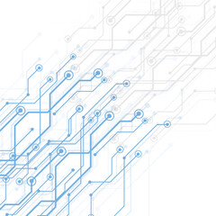 Obraz premium Abstract Circuit Board Technology